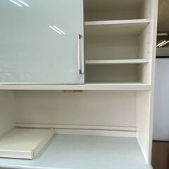 120cm幅　H200cm 　D45㎝ 引出ソフト　クロージング食器棚モイス付き　水屋　キッチンキャビネットの画像