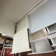 120cm幅　H200cm 　D45㎝ 引出ソフト　クロージング食器棚モイス付き　水屋　キッチンキャビネットの画像