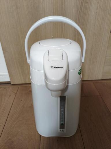 【値下げ】象印マホービン押すだけポットAB-TW22(FX)2.2L,ガラス魔法びん