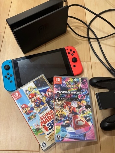 Switch 本体 proコントローラー ソフト付き 箱あり・ソフト付