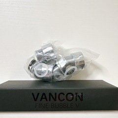 【新品未使用】VANCON シャワーヘッド 0.001mm マイクロナノバブル 美肌の画像