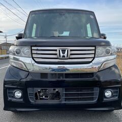 全込み２７万円 N-BOXカスタム 修復歴無 車検付 両側パワスラ スマートキー フルセグTV DVD Bluetooth Bカメラ ドラレコ SSパッケージ レーダーブレーキの画像