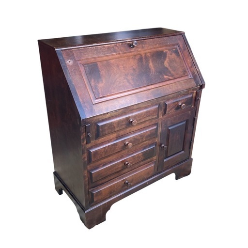 北海道民芸家具 ライティングビューロー 学習机 大雪木工 北海道民芸