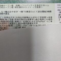 ソフトバンクホークスチケット