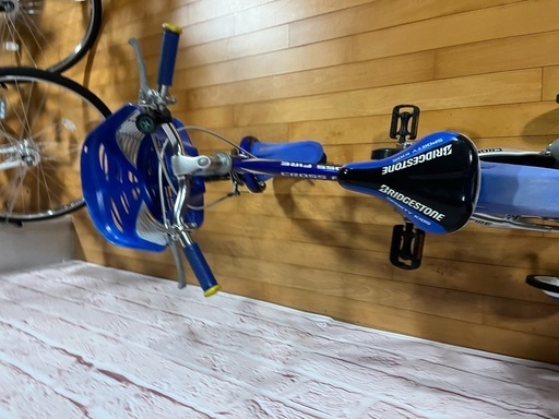 【完売御礼】【幼児用】整備済中古自転車 ブリヂストン 16型クロスファイヤーKIDS 身長102cm程度から 青色 <自転車のオオムラ
