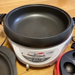 ホットプレート&たこ焼き機　3月18日までの掲載の画像