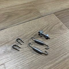 【新品未使用】　ヨシムラステッカー付き　バイク用スリップオン　の画像