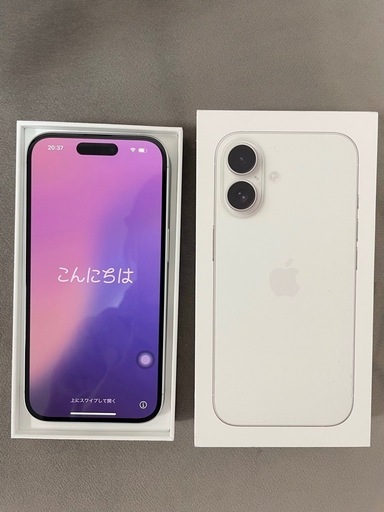 US版iphone16 256Gホワイト(SIMフリー)