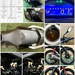 ★長野県の方限定送料無料★【動画あり】★ホンダ CBF125R★9870km 実動 SDH125-60A 原付二種 FI インジェクション 空冷 YBR GSX CB 小型ネイキッド 松本市の画像