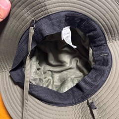 ノースフェイス　ハット　美品　カーキ色の画像