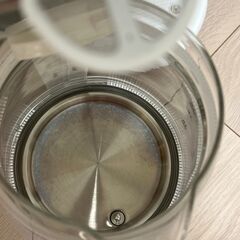 ハゴオギ (HAGOOGI) 電気ケトル ガラス ケトル 1.0L 8段温度調節の画像