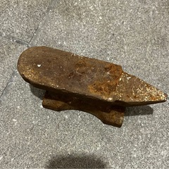 錆びた金床　アンビル　叩き台の画像