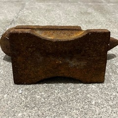 錆びた金床　アンビル　叩き台の画像