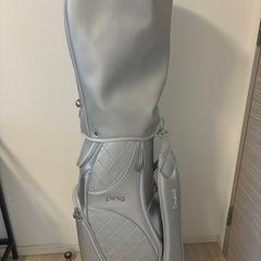 【手渡しのみ】ping キャディバッグ&onesider　レディース　クラブセットの画像