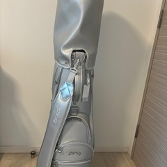 【手渡しのみ】ping キャディバッグ&onesider　レディース　クラブセットの画像
