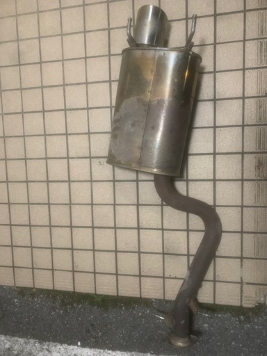 アルテッツァ　　マフラー　リアピース　車検対応
