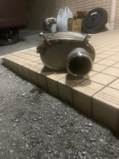 アルテッツァ　　マフラー　リアピース　車検対応
