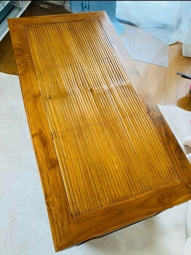 インドネシア製 アジアンローテーブル アジアン家具 ローテーブル