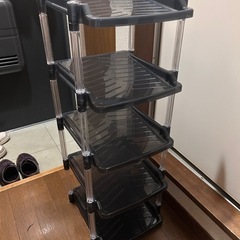 シューズボックス 5段の画像