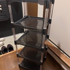 シューズボックス 5段の画像