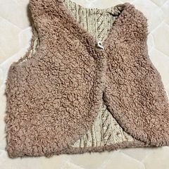 ハンドメイド　ベストの画像