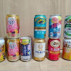 【取引中】ビール、チューハイ等10本セット