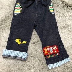 カラフル　ズボン　補修ありの画像