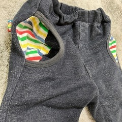 カラフル　ズボン　補修ありの画像