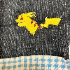 カラフル　ズボン　補修ありの画像
