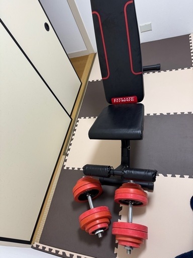 IROTECダンベルとベンチ