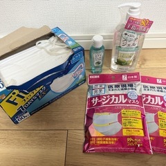 マスク➕アルコールジェル