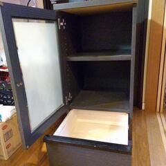 【最終値下げ】収納付き棚 高さ81cmの画像