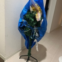 クリスマスツリー（オーナメント付）