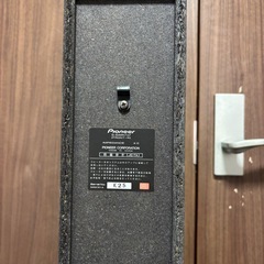 動作確認済み　パイオニア　htp-s737 トールスピーカー　その1 （赤）の画像