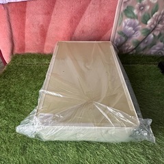 プライスダウン！！新品未使用品！TOTO化粧キャビネット！鏡付きの画像