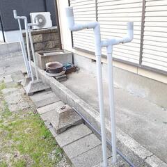 物干し台　手作り　二基