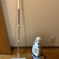 掃除機&クイックルワイパー