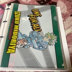 ヒロアカ　クリアファイルの画像