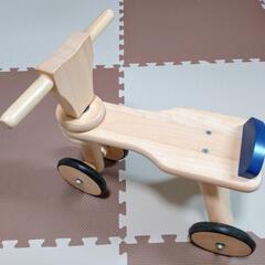 【美品】ボーネルンド BorneLund
木製バイク　三輪車