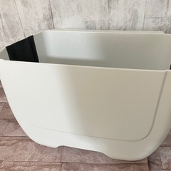 DAISO トラッシュカン キッチン用 ゴミ箱　スクエア　折りたたみ式
