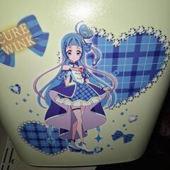 キミとアイドルプリキュア　ランドリーバスケット　黄の画像