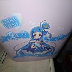 キミとアイドルプリキュア　ランドリーバスケット　ピンクの画像