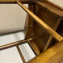 カリモク コロニアル チェア ヴィンテージ アンティーク調の画像