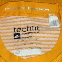 【まだ受付中】中古 adidas アディダス techfit compression climachill 5分丈袖 メンズL 早い者勝ちです✨✨の画像