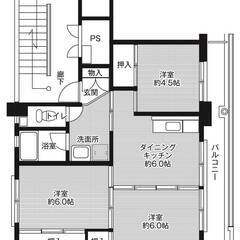 ◆敷金・礼金が無料！◆ビレッジハウス鴨島1号棟 (303号…