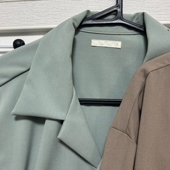 GU オーバーサイズシャツ3点セットの画像