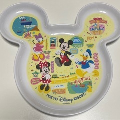 ディズニーリゾート　ミッキーのお皿