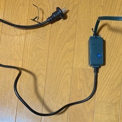 イルミネーション　ロープライト　長さ約10m 点灯正常　スイッチコントローラー付き の画像