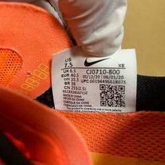 NIKE zoomランキングシューズの画像