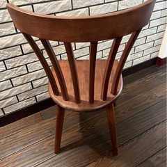 インテリア　ダイニングチェア　2脚セットの画像